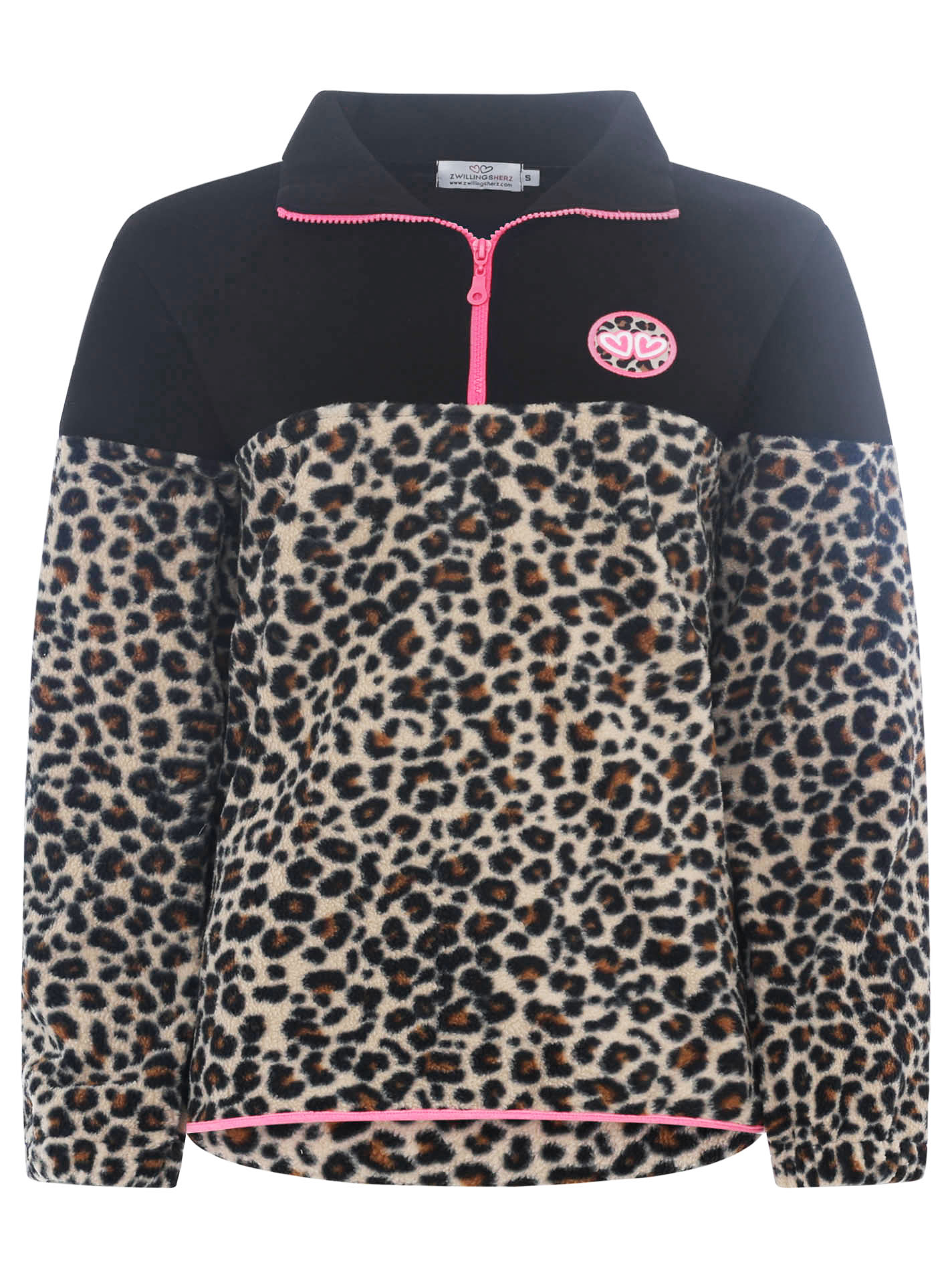 Zwillingsherz Troyer »"Leo Lover"«, mit Fleece Muster Zwillingsherz Troyer »"Leo Lover"«, mit Fleece Muster von Zwillingsherz