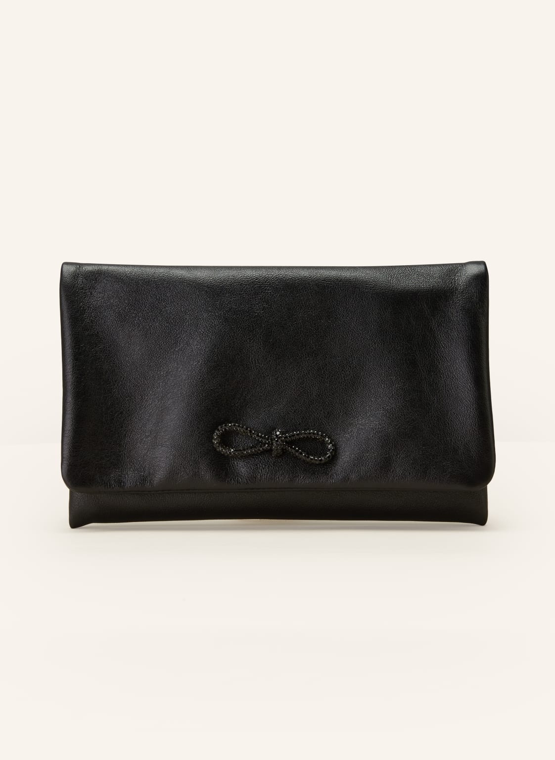 Abro Clutch Mit Schmucksteinen schwarz von abro