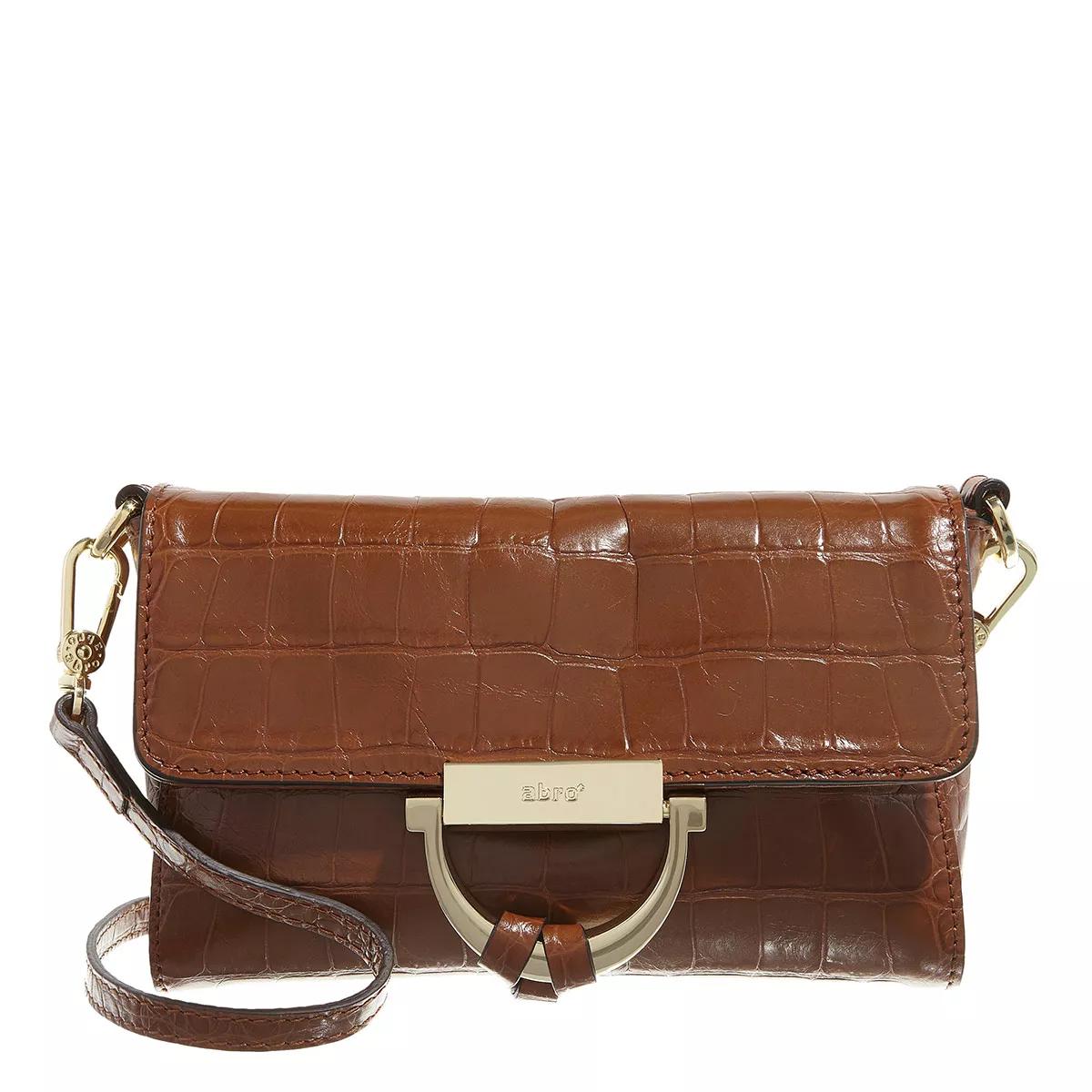 Abro Schultertasche - Umhängetasche Temi - Gr. unisize - in Braun - für Damen Abro Schultertasche - Umhängetasche Temi - Gr. unisize - in Braun - für Damen von abro