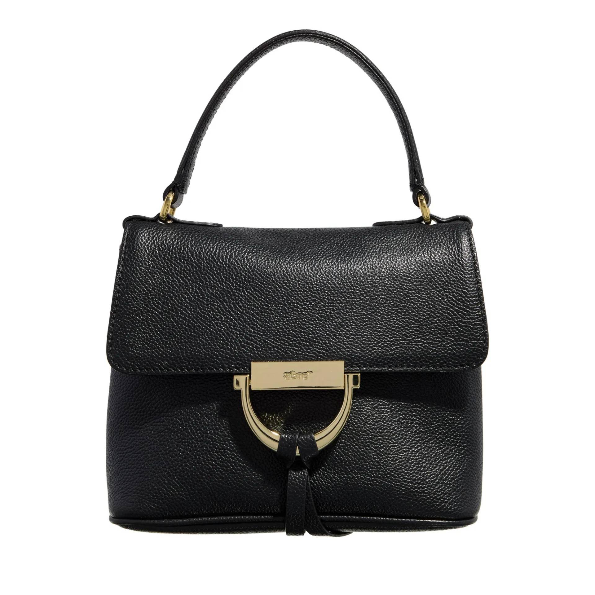 Abro Schultertasche - Handtasche Temi/ Black/Gold - Gr. unisize - in Schwarz - für Damen Abro Schultertasche - Handtasche Temi/ Black/Gold - Gr. unisize - in Schwarz - für Damen von abro