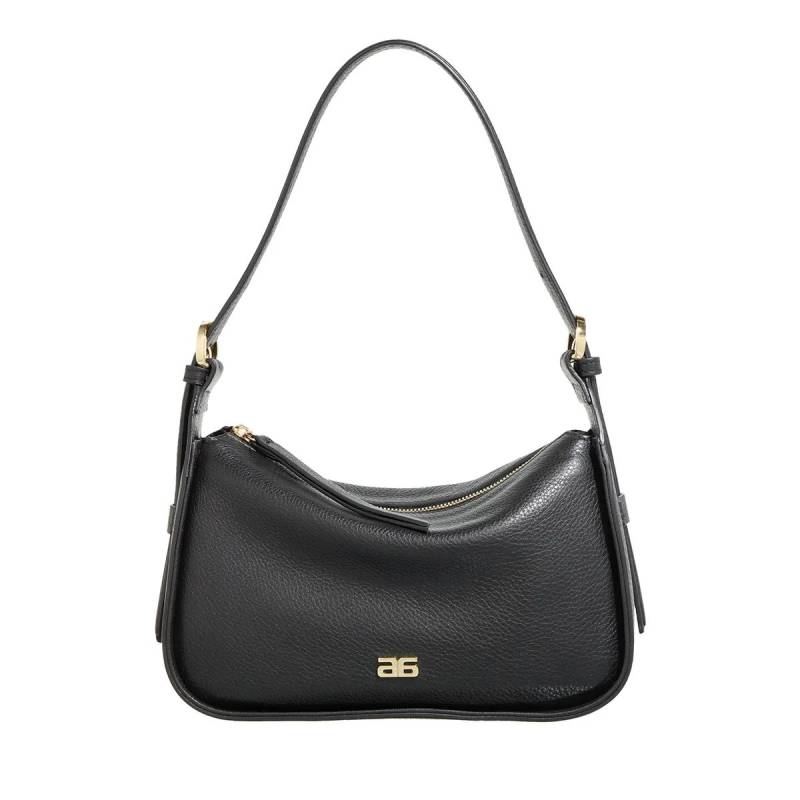 Abro Schultertasche - Schultertasche Best Friend/ Black/Gold - Gr. unisize - in Schwarz - für Damen von abro
