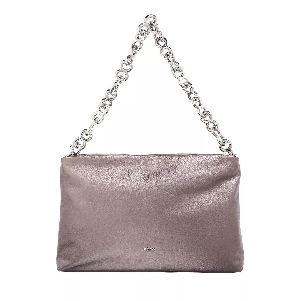 Abro Umhängetasche - Schultertasche - Gr. unisize - in Taupe - für Damen von abro