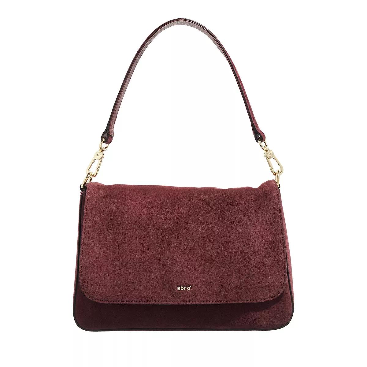 Abro Umhängetasche - Schultertasche Lulu - Gr. unisize - in Rot - für Damen von abro