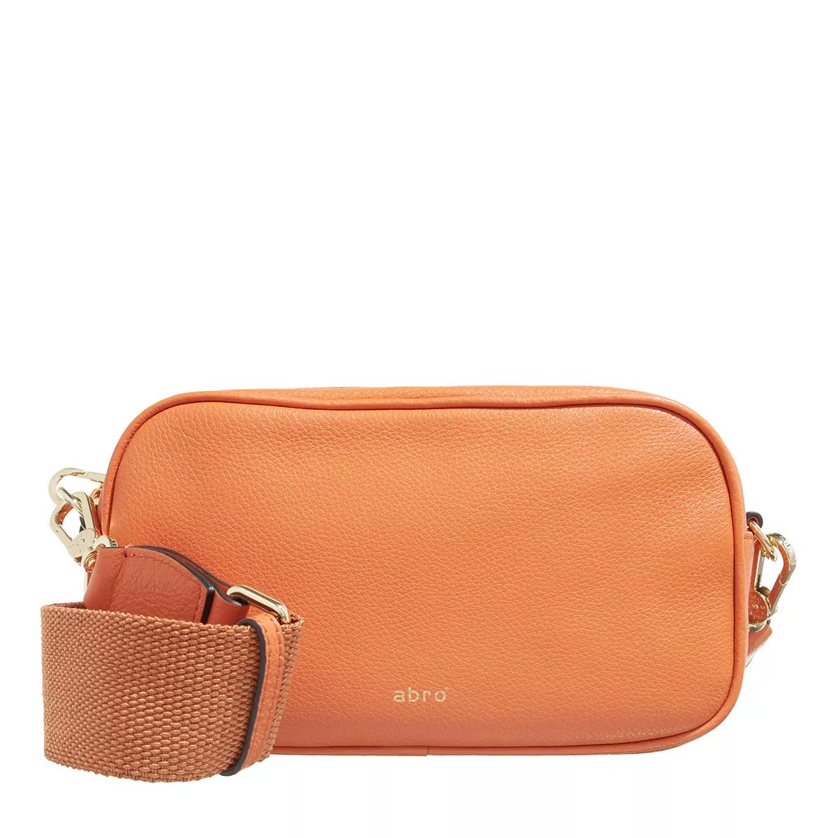 Abro Umhängetasche - Umhängetasche Tina - Gr. unisize - in Orange - für Damen von abro