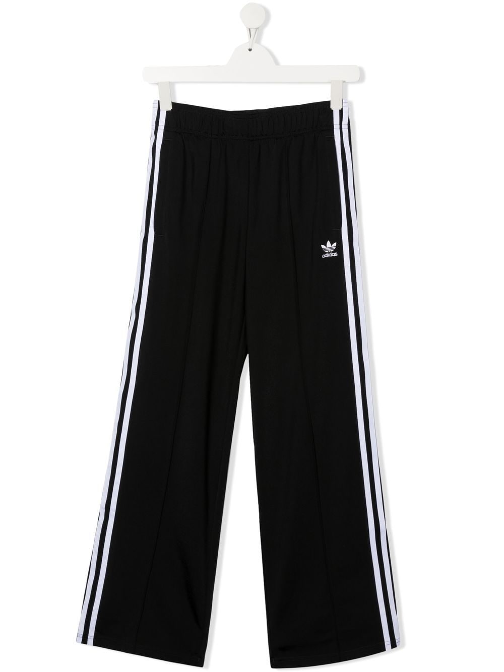 adidas Kids Adicolor wide-leg track pants - Black von adidas Kids