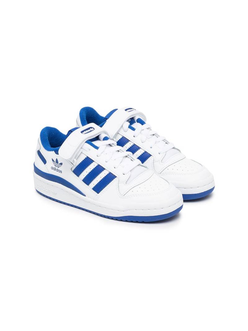 adidas Kids Forum low touch-strap trainers - Blue von adidas Kids