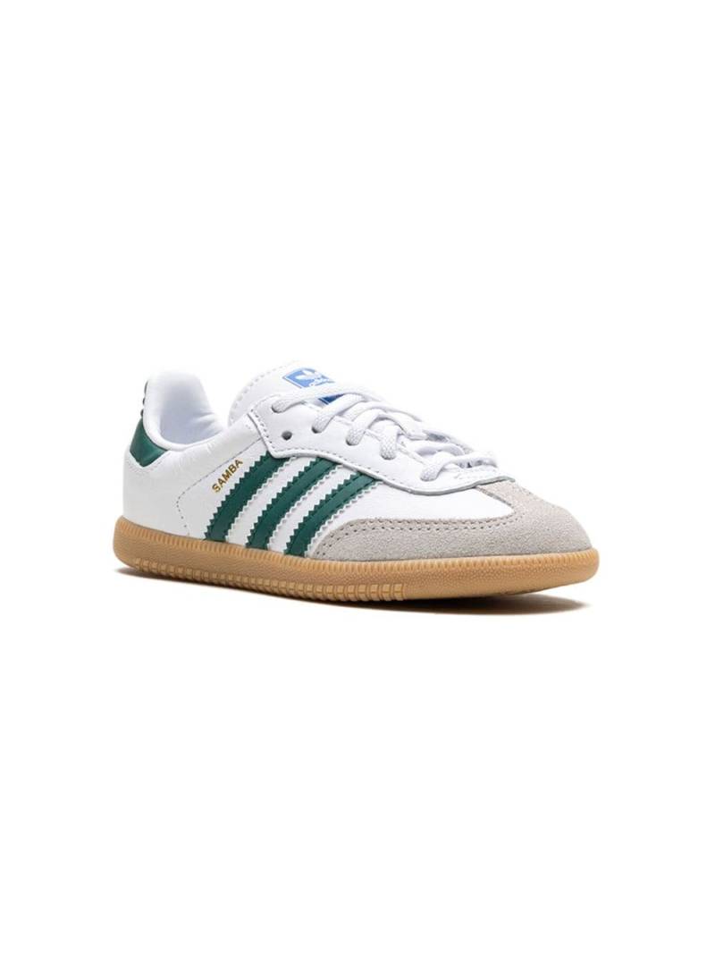 adidas Kids Samba Og EL I "Green Gum" sneakers - White von adidas Kids