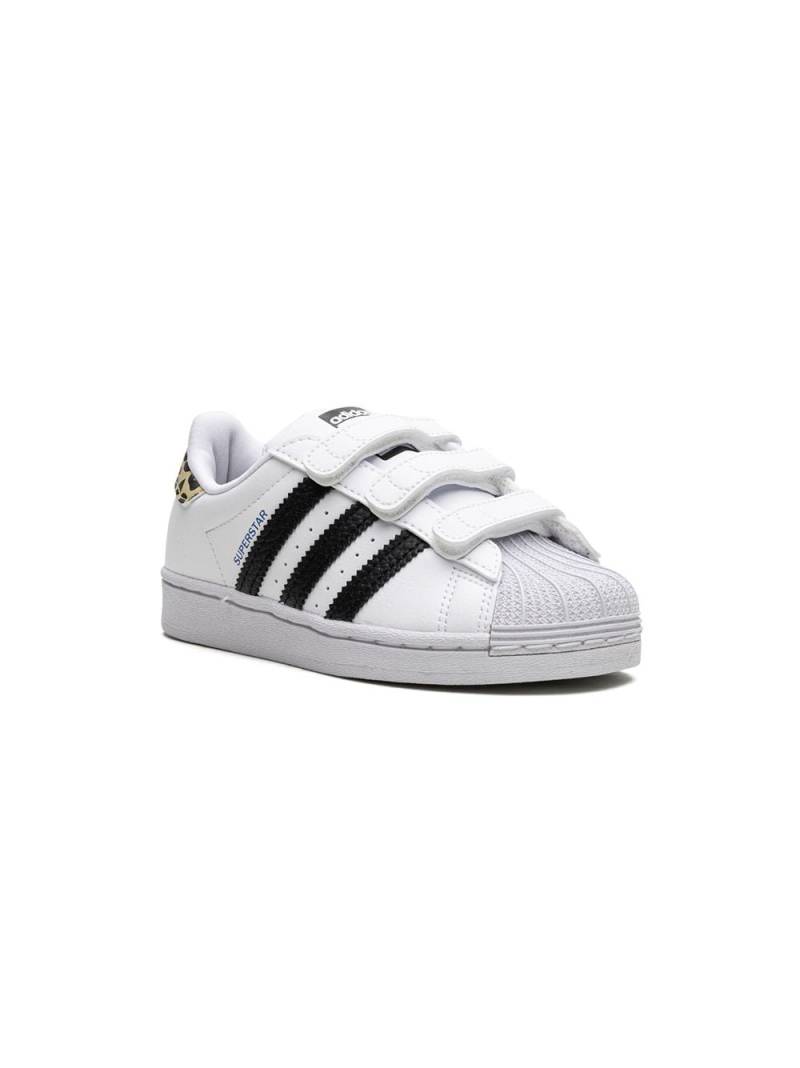 adidas Kids Superstar CG C "Leopard" sneakers - White von adidas Kids