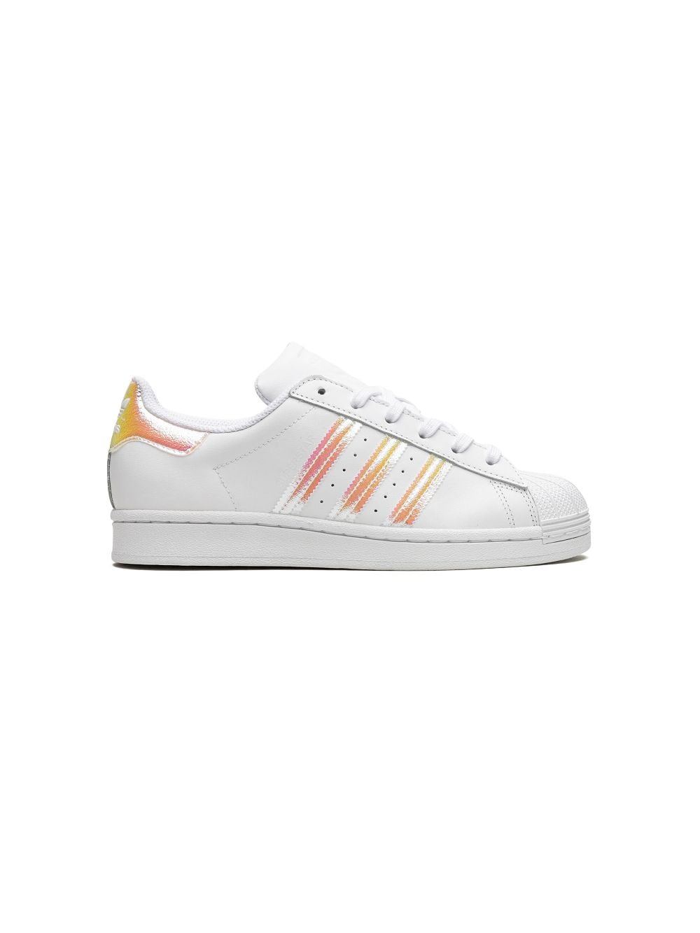 adidas Kids Superstar "Iridescent" sneakers - White von adidas Kids