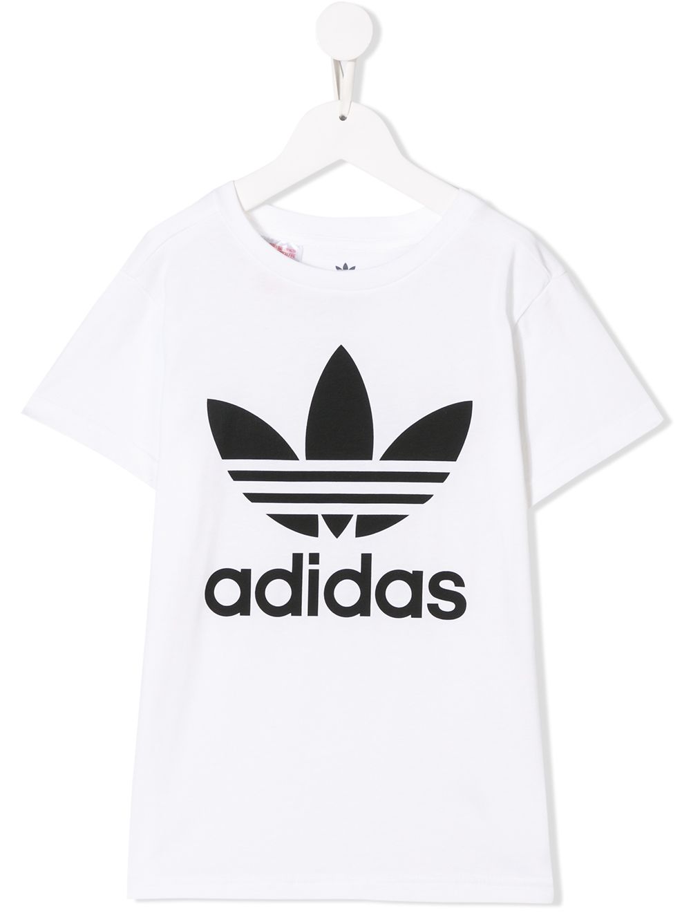 adidas Kids Trefoil logo T-shirt - White von adidas Kids