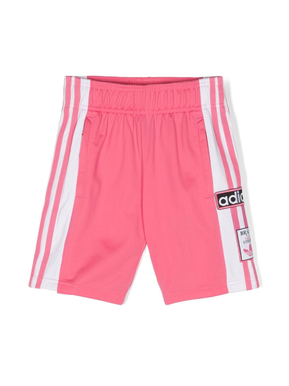 adidas Kids logo-patch shorts - Pink von adidas Kids