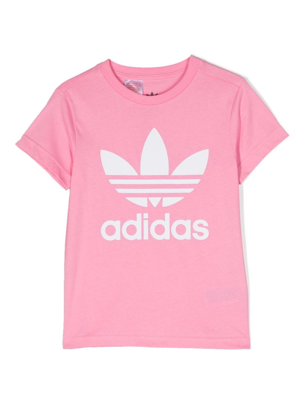 adidas Kids logo-print cotton T-shirt - Pink von adidas Kids