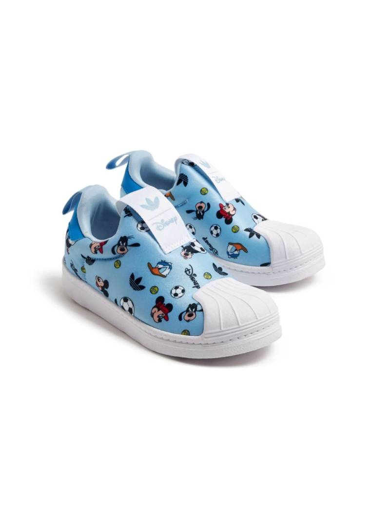adidas Kids x Disney Mickey Superstar 360 sneakers - Blue von adidas Kids