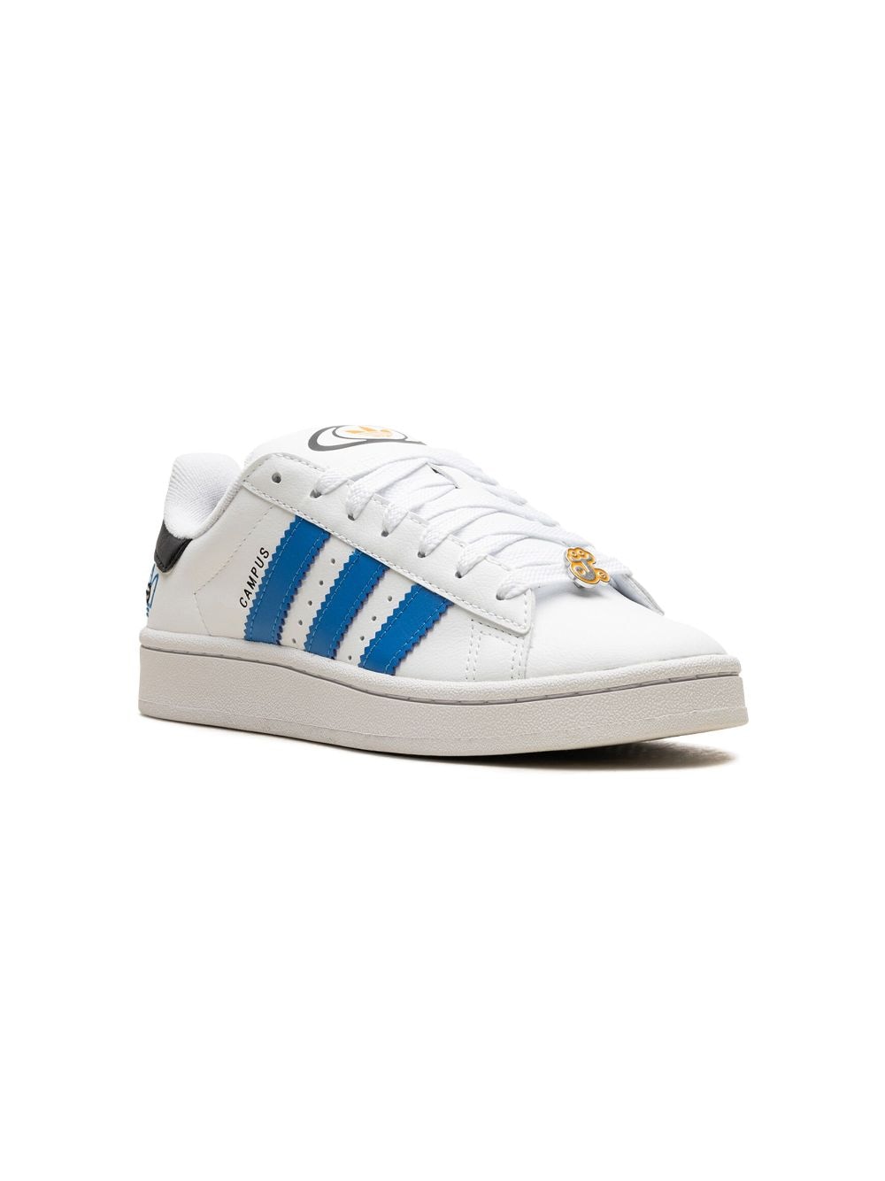 adidas Kids x James Jarvis Campus 00s J "Abstract Trefoil" sneakers - White von adidas Kids