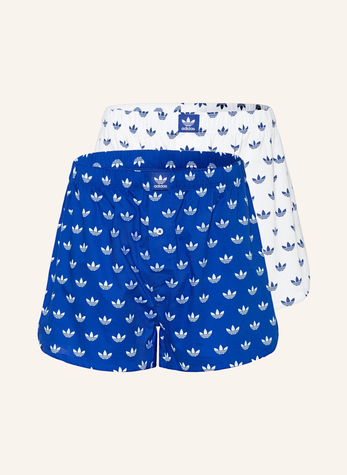 Adidas Originals 2er-Pack Web-Boxershorts blau von adidas Originals