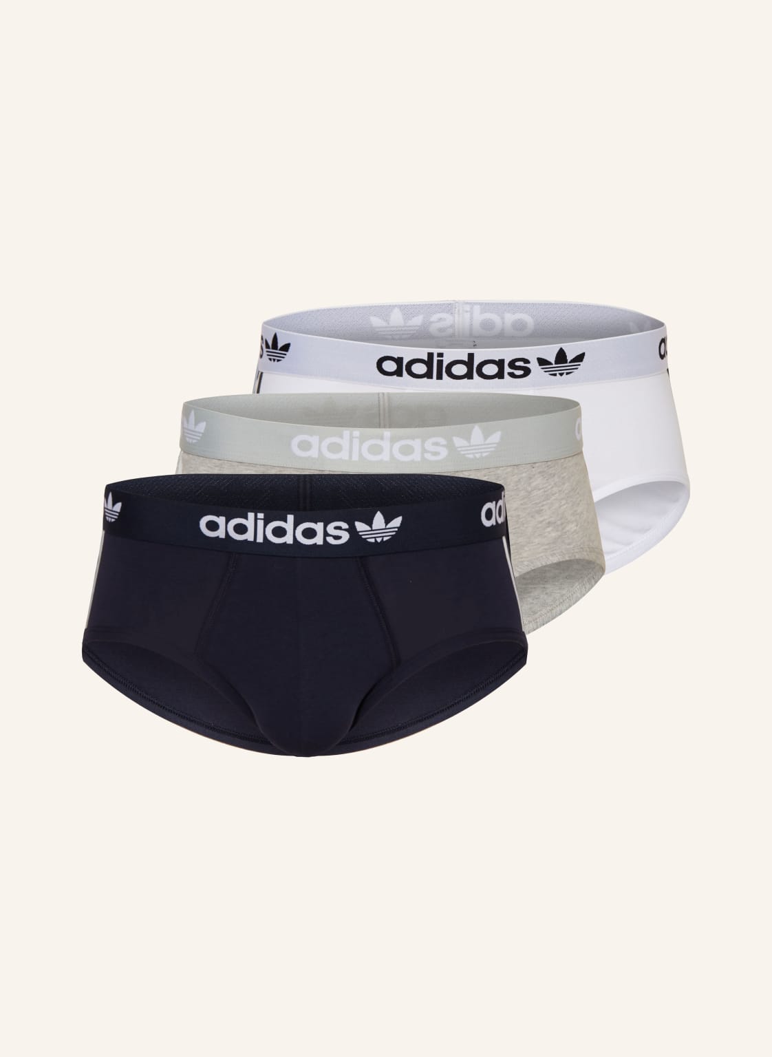 Adidas Originals 3er-Pack Slips grau von adidas Originals