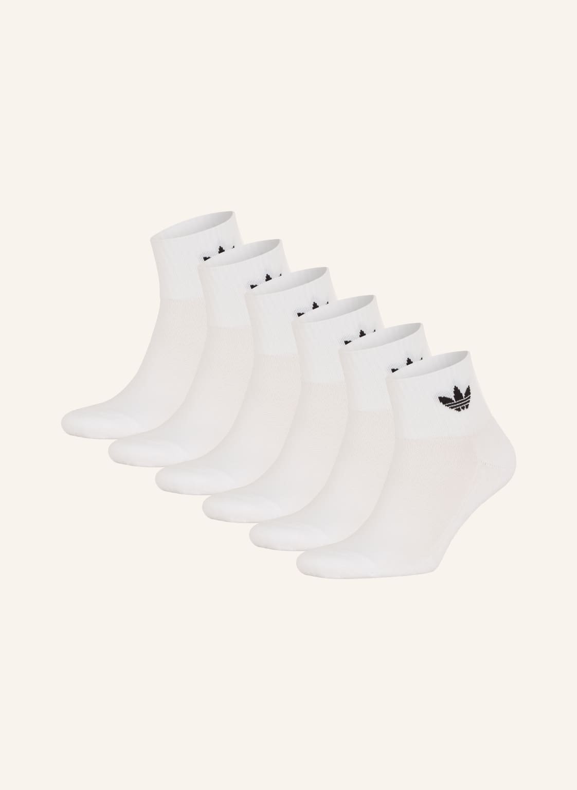 Adidas Originals 6er-Pack Socken weiss von adidas Originals