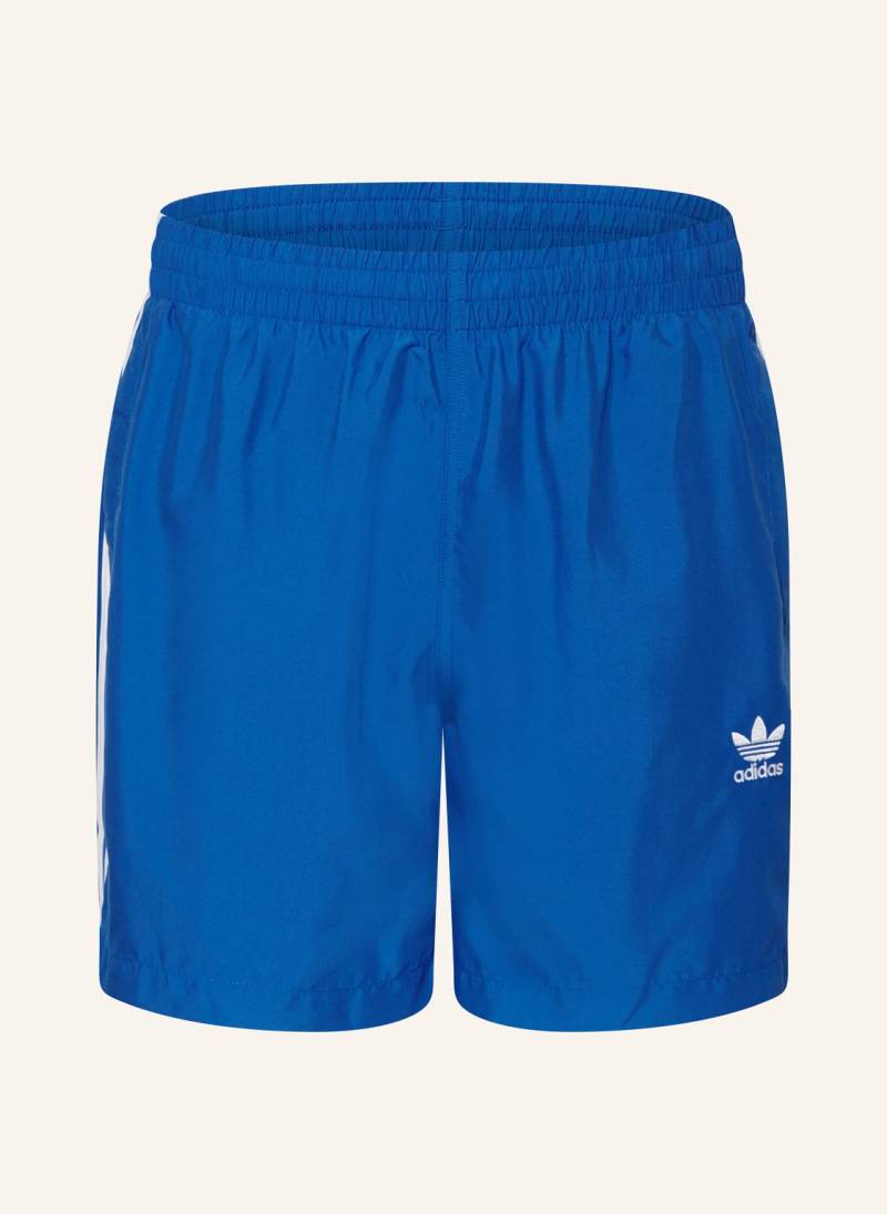 Adidas Originals Badeshorts Originals Adicolor 3-Streifen blau von adidas Originals
