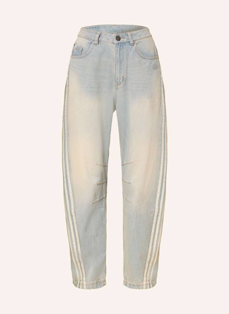 Adidas Originals Barrel Jeans Adilenium Season 3 Banana Fited Washed Denim blau von adidas Originals