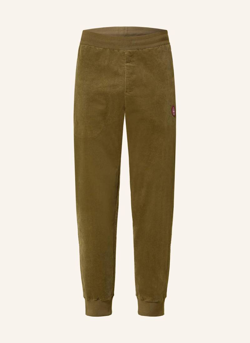 Adidas Originals Cordhose Cp Spzl Settend Im Jogging-Stil gruen von adidas Originals