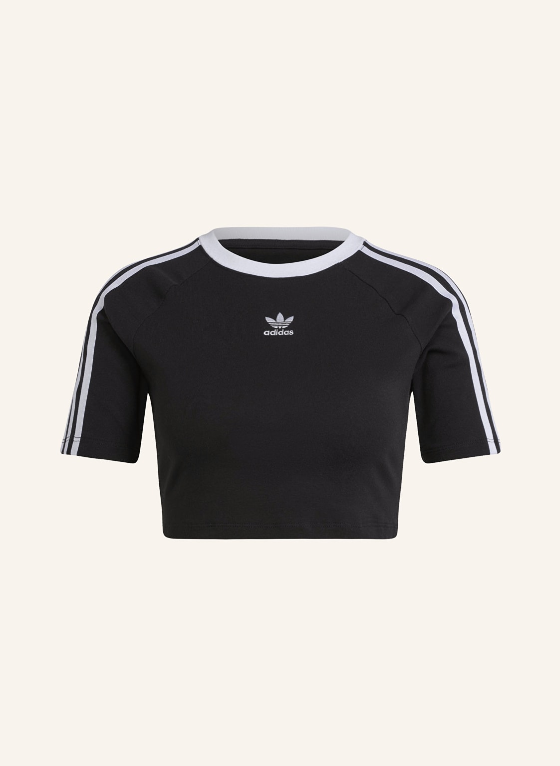 Adidas Originals Cropped-Shirt schwarz von adidas Originals