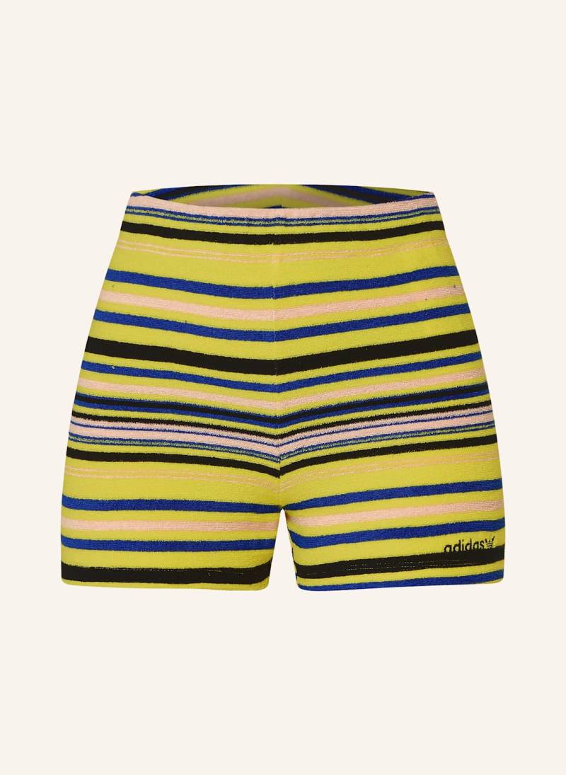 Adidas Originals Frotteeshorts Striped gelb von adidas Originals