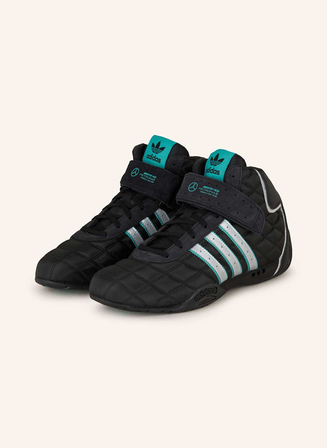 Adidas Originals Hightop-Sneaker Adiracer Hi Mercedes Amg Petronas f1 Team schwarz Adidas Originals Hightop-Sneaker Adiracer Hi Mercedes Amg Petronas f1 Team schwarz von adidas Originals