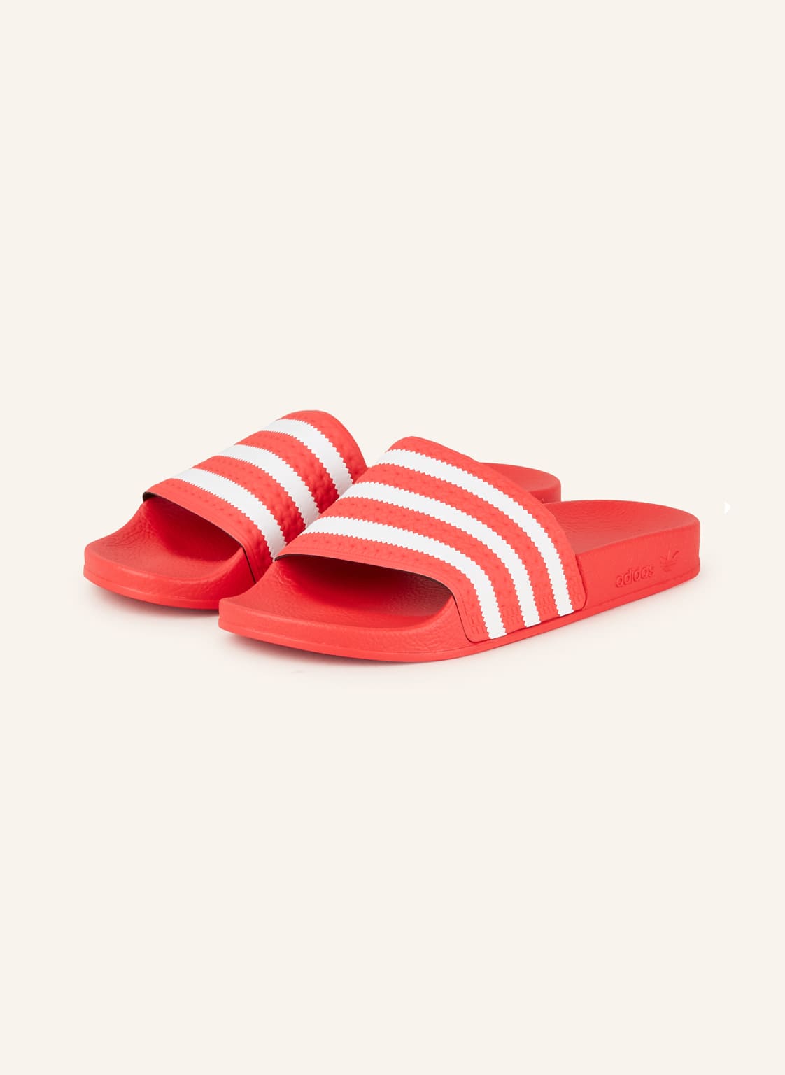 Adidas Originals Pantoletten Adilette rot von adidas Originals