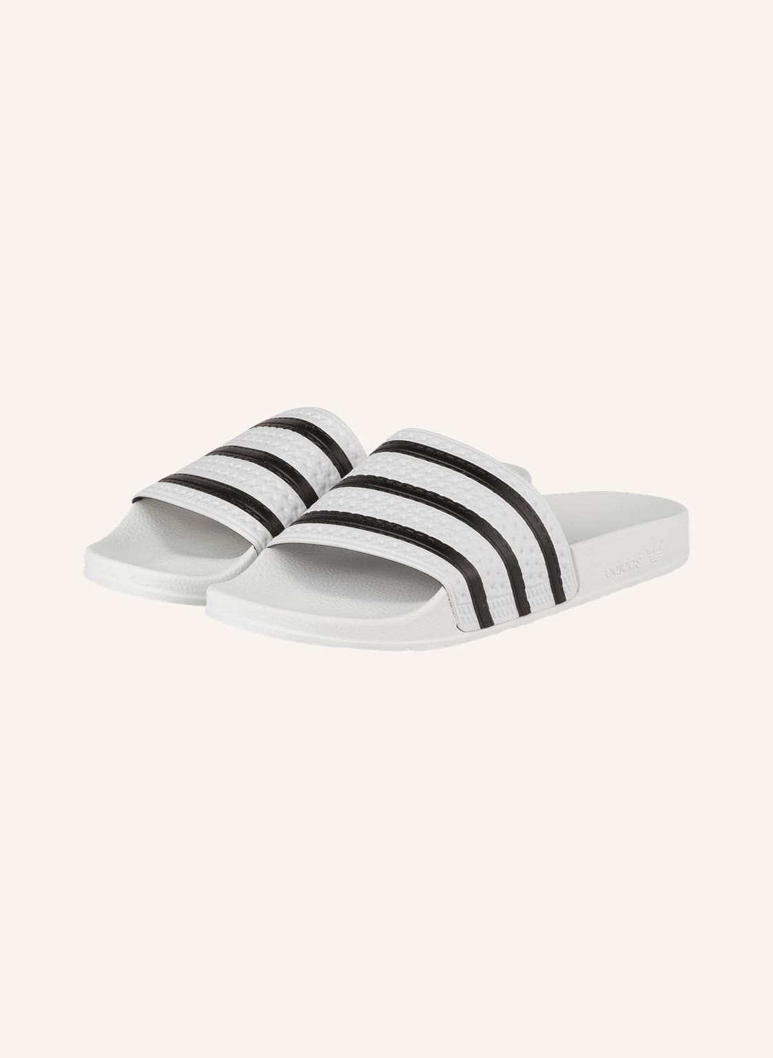 Adidas Originals Pantoletten Adilette weiss von adidas Originals