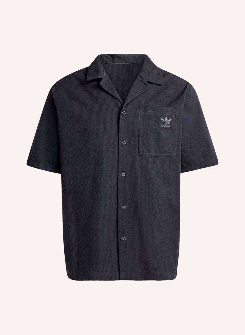 Adidas Originals Resorthemd Essentials Loose Fit schwarz von adidas Originals