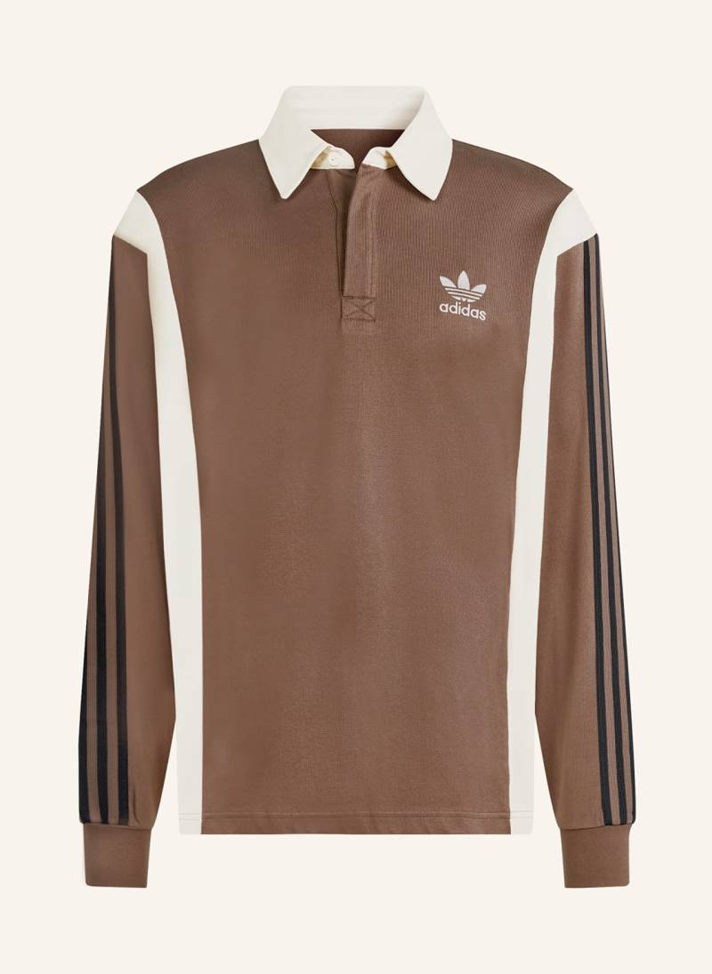 Adidas Originals Rugbyshirt braun von adidas Originals