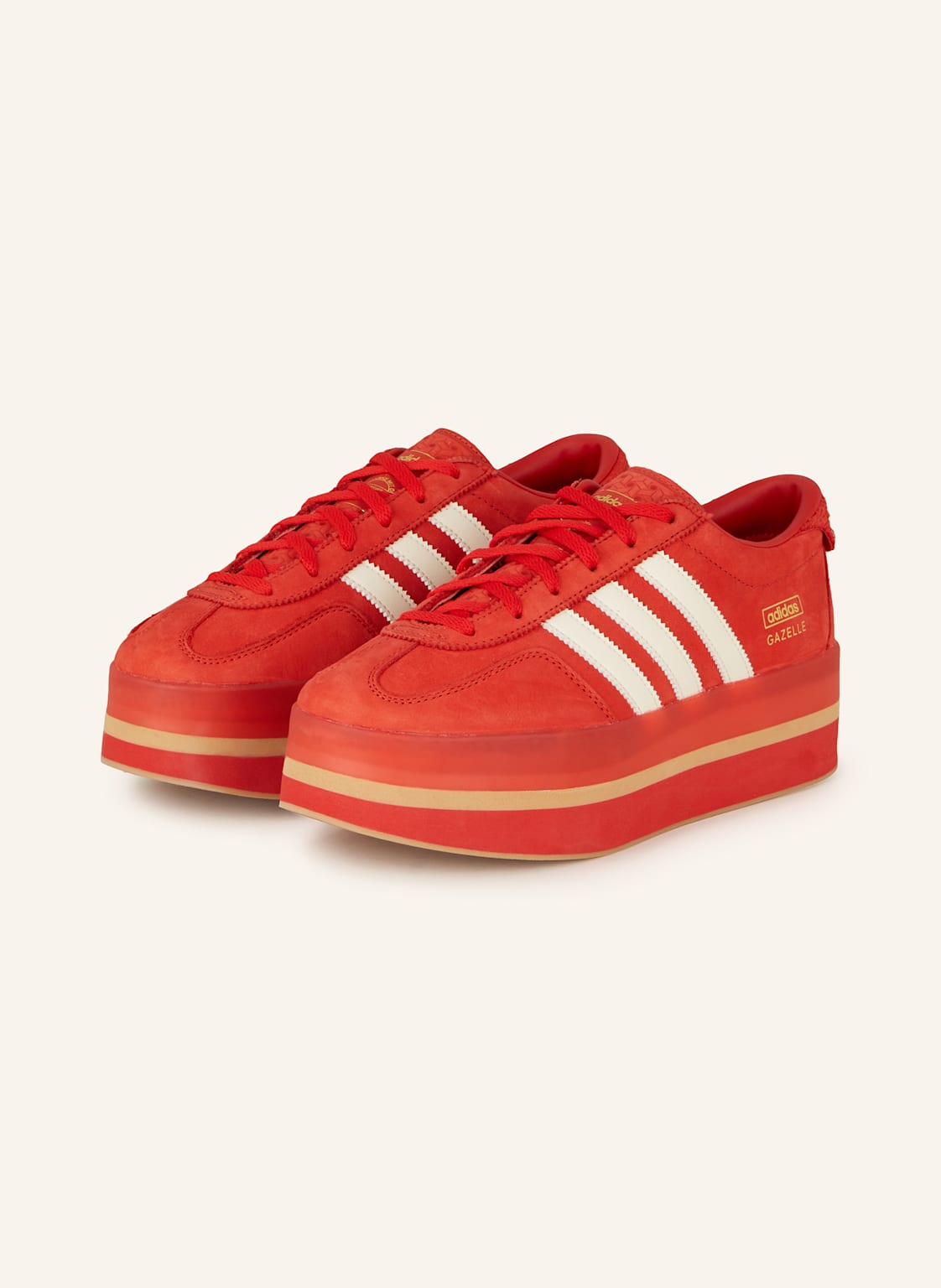 Adidas Originals Sneaker Gazelle Stack rot Adidas Originals Sneaker Gazelle Stack rot von adidas Originals