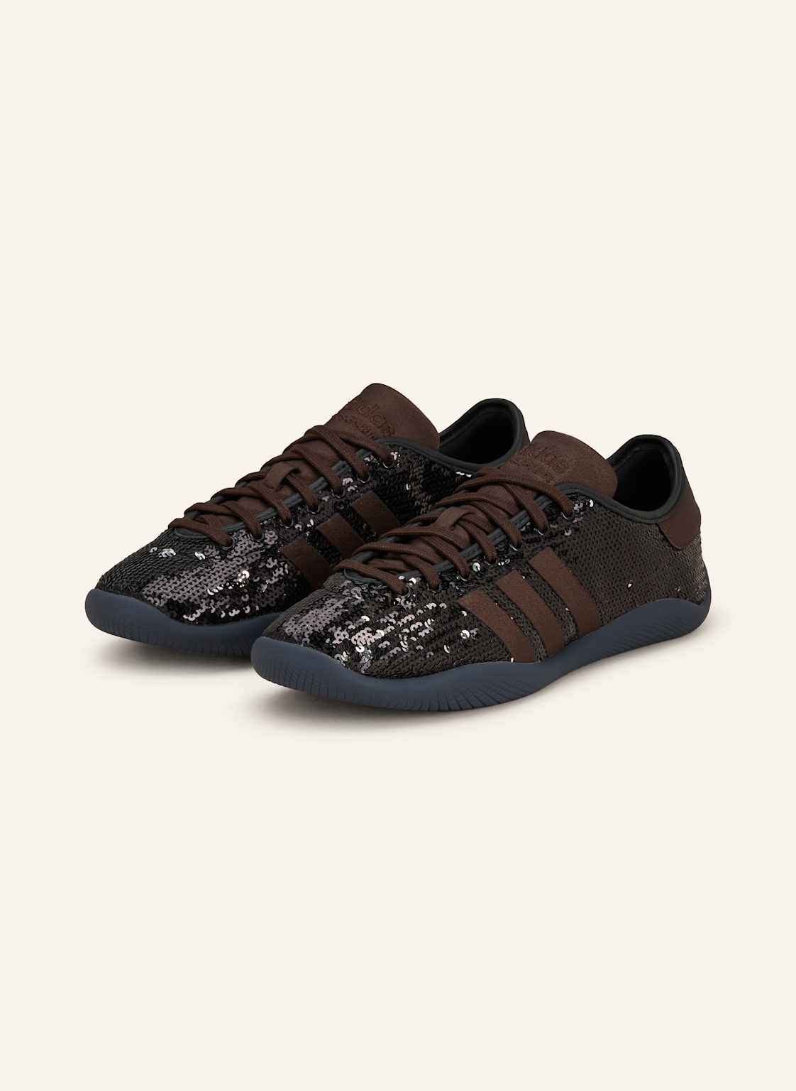 Adidas Originals Sneaker Wb Lo Pro Mit Pailletten braun von adidas Originals