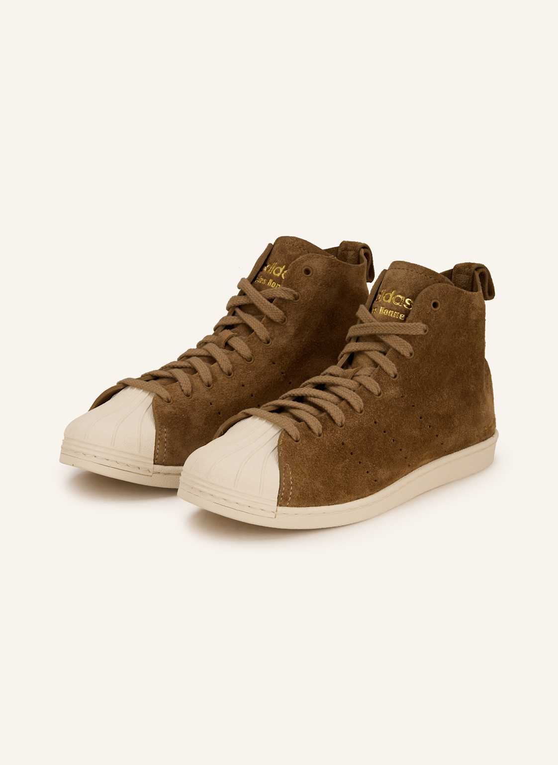 Adidas Originals Sneaker Wb Superstar Hi braun von adidas Originals