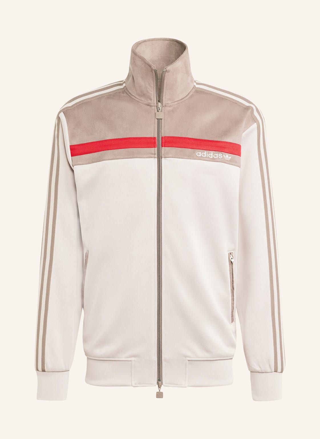 Adidas Originals Sweatjacke Premium Originals braun von adidas Originals