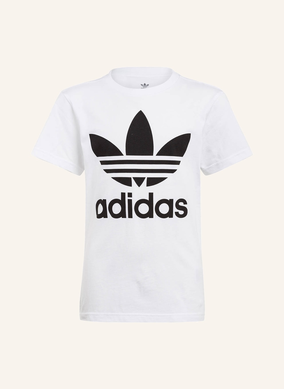 Adidas Originals T-Shirt Trefoil weiss von adidas Originals