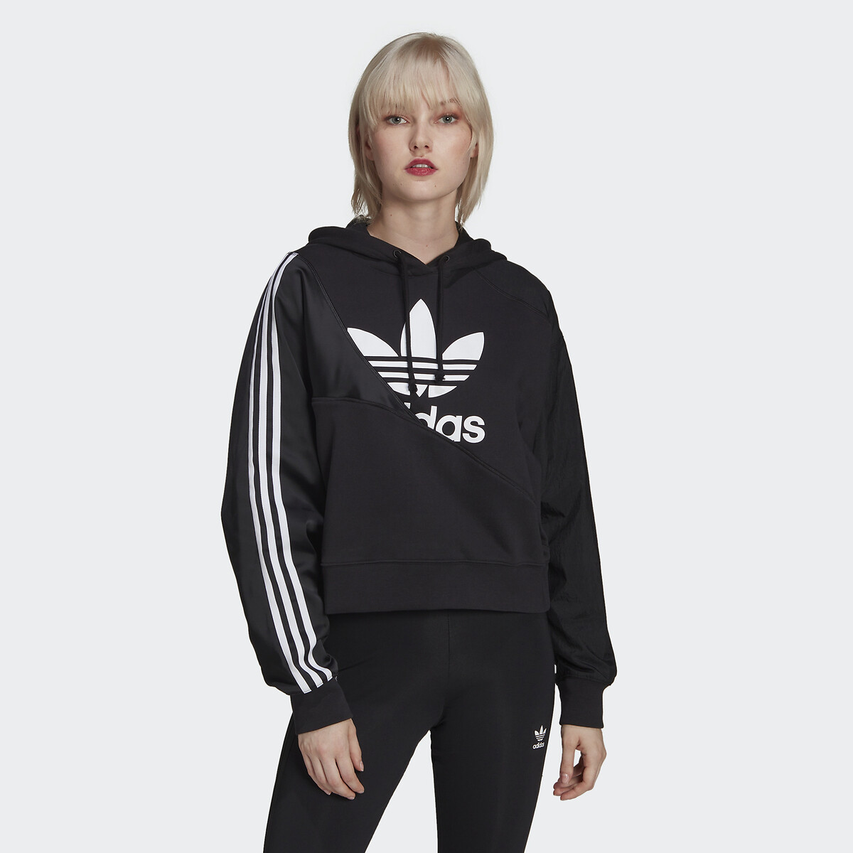 Sweatshirt mit Kapuze Adicolor split trefoil von adidas Originals