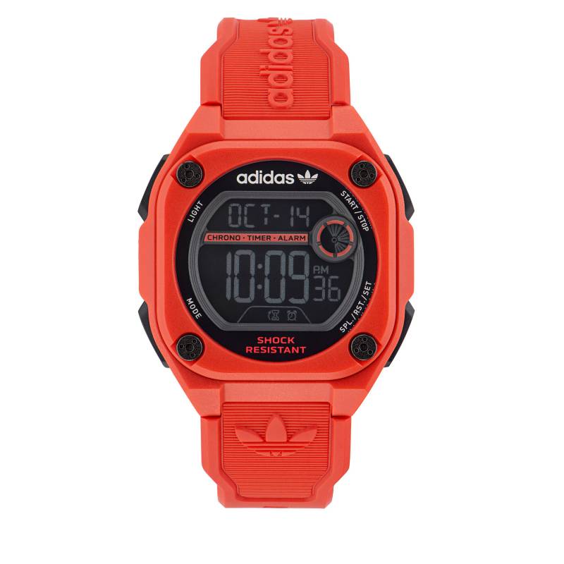 Uhr adidas Originals City Tech Two Watch AOST23063 Red von adidas Originals