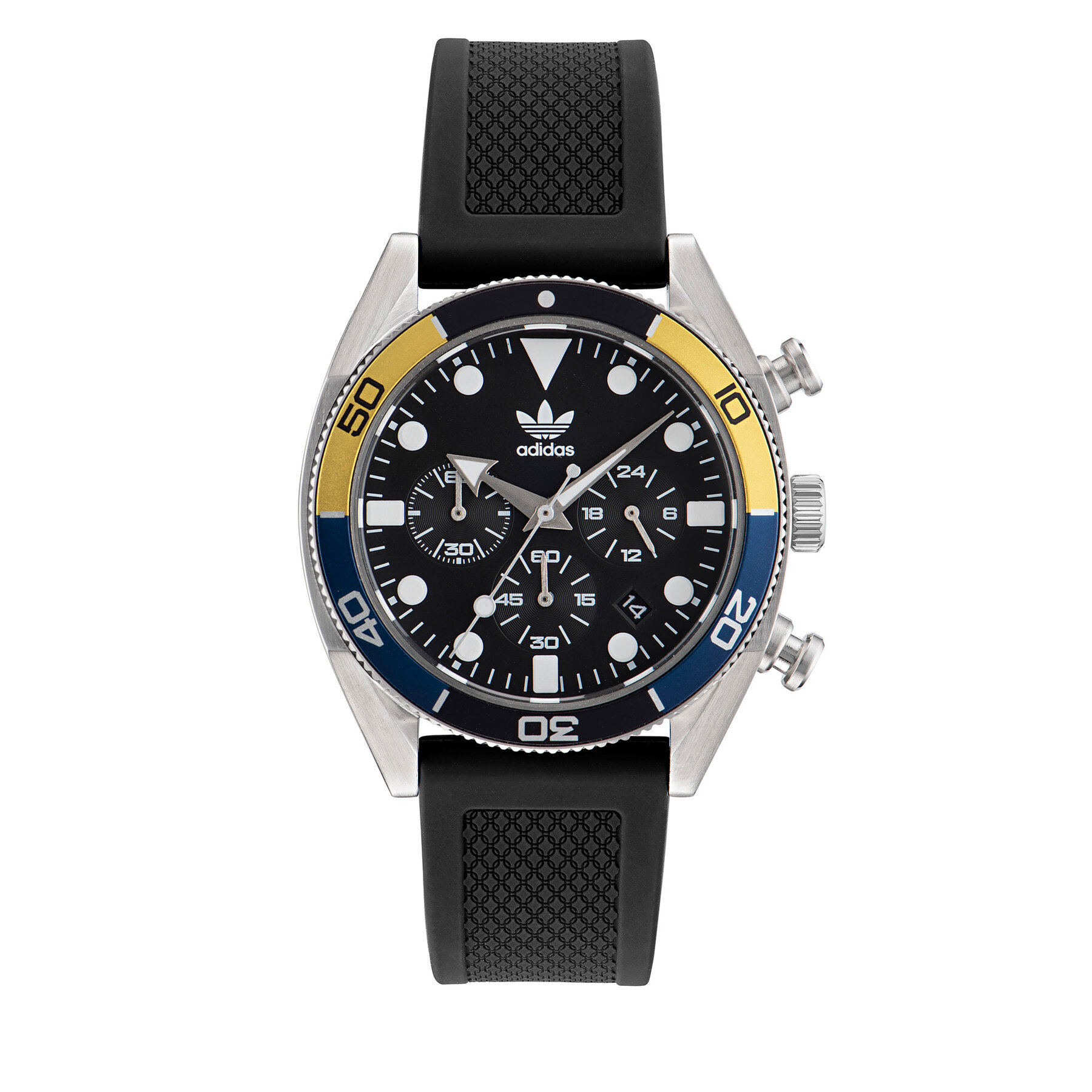 Uhr adidas Originals Edition Two Chrono Watch AOFH23003 Silberfarben Uhr adidas Originals Edition Two Chrono Watch AOFH23003 Silberfarben von adidas Originals