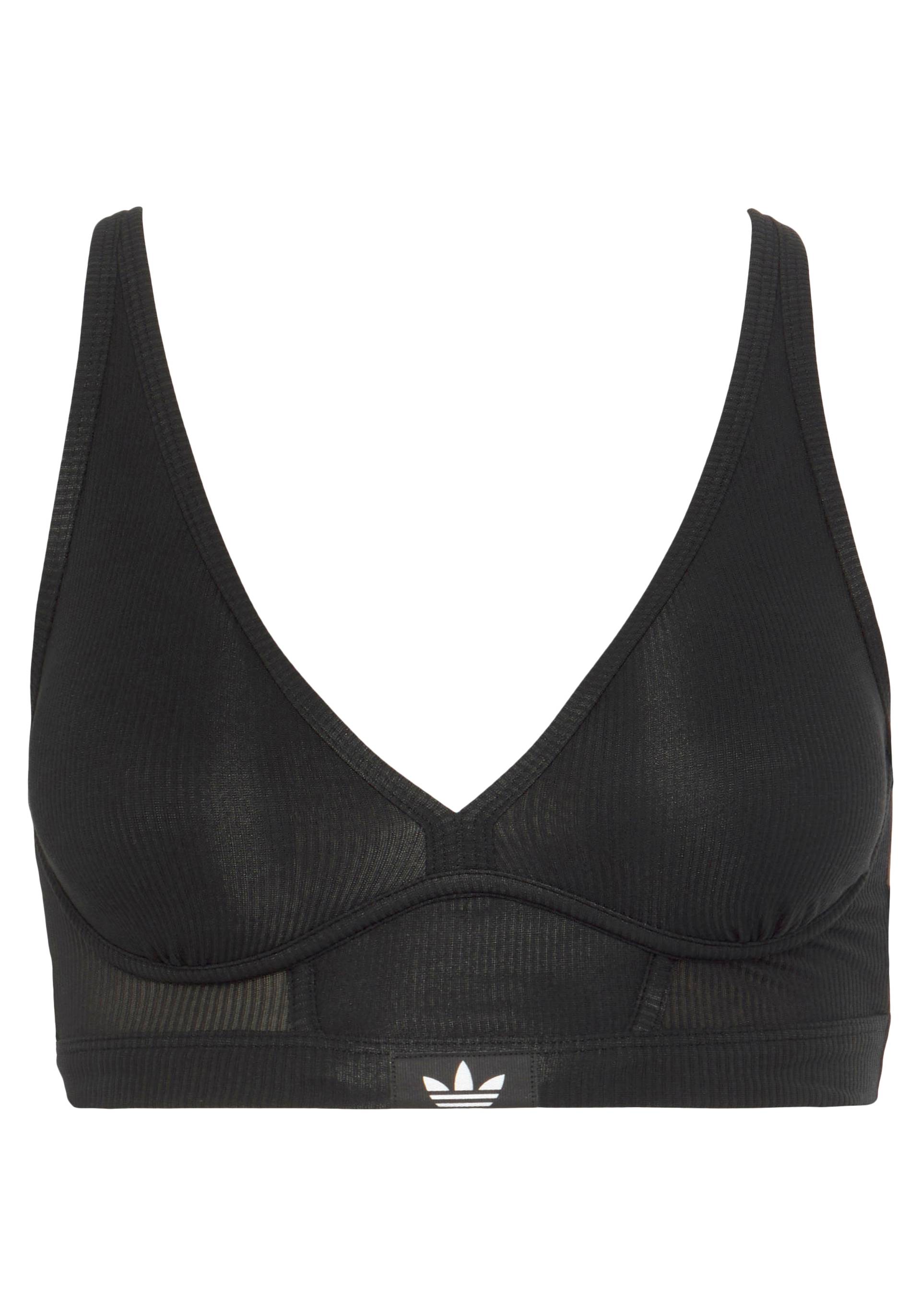 adidas Originals Bustier »Flex Ribbed Cotton«, extra weiches Gefühl auf der Haut, reibungsfrei und pillingresistent von adidas Originals