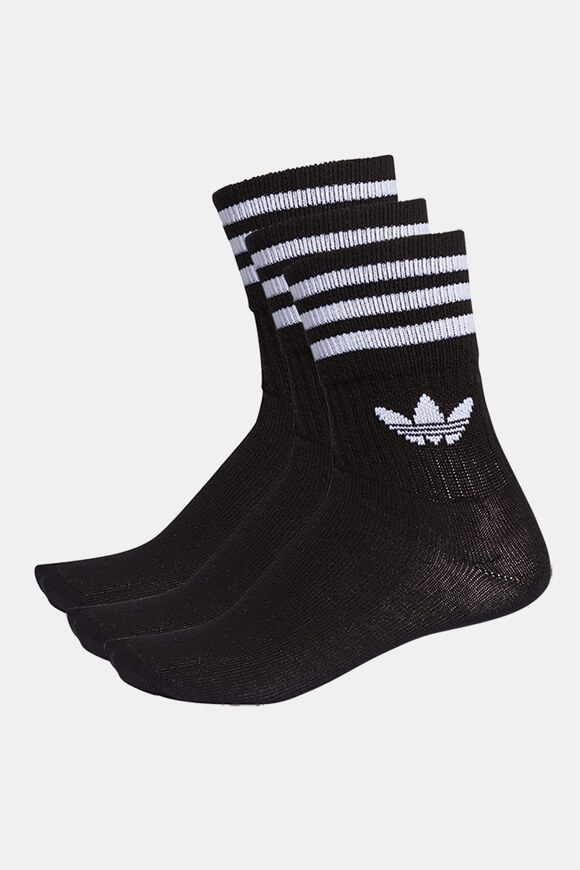 Adidas Originals Dreierpack Socken | Schwarz | unisex  | EU35 von Adidas Originals