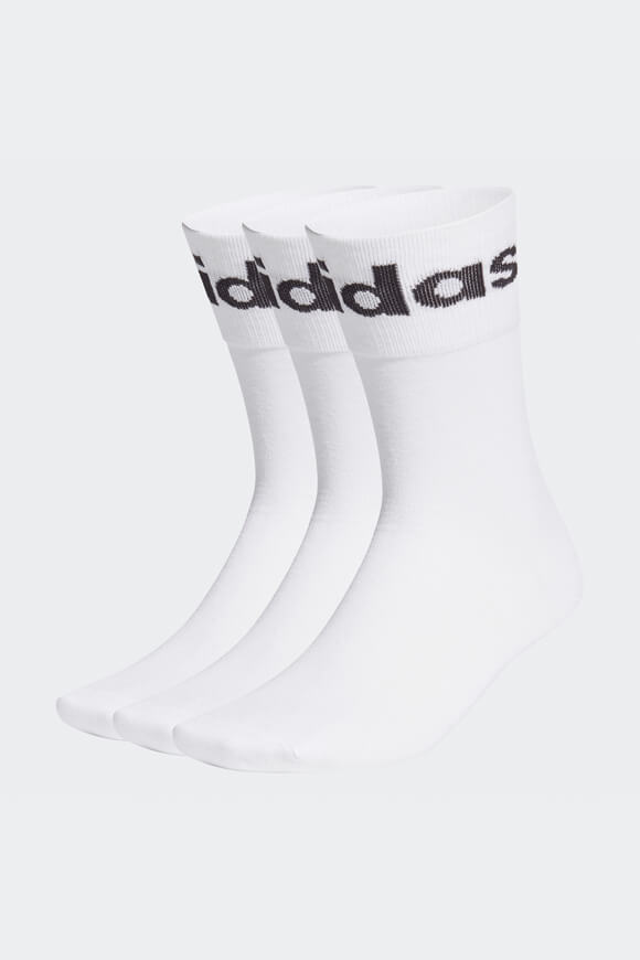 Adidas Originals Dreierpack Socken | Weiss | unisex  | EU40-42 von Adidas Originals