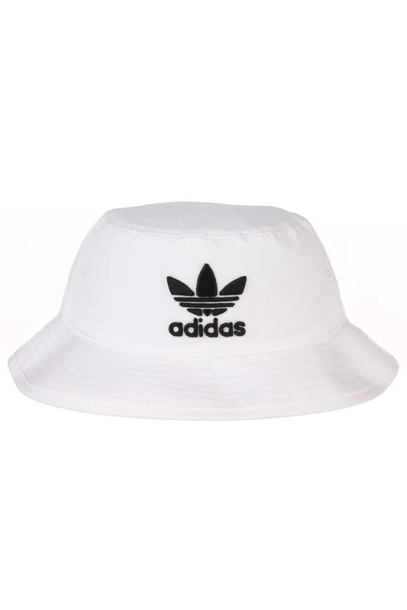 Adidas Originals Fischerhut / Bucket Hat | Weiss + Schwarz | Herren  | S/M von Adidas Originals