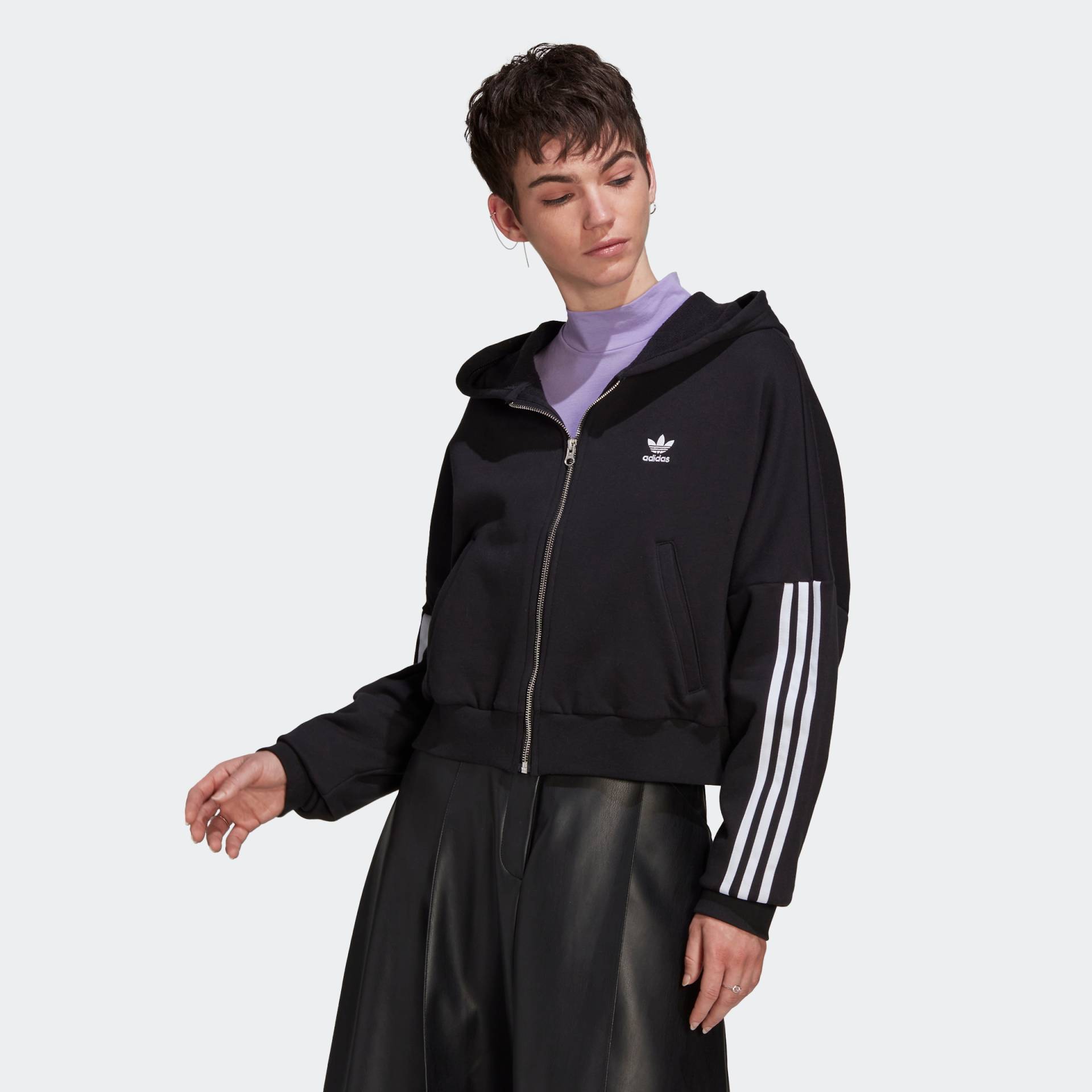 adidas Originals Kapuzensweatshirt »ADICOLOR CLASSICS FULL-ZIP RELAXED KAPUZENJACKE« von adidas Originals