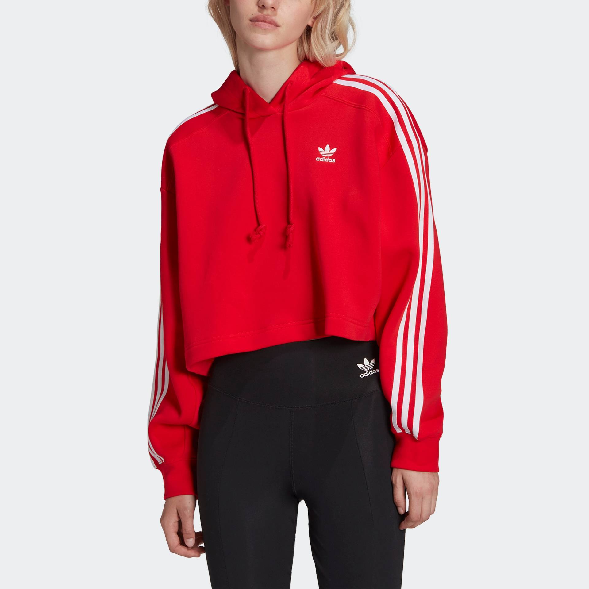 adidas Originals Kapuzensweatjacke »ADICOLOR CLASSICS CROP HOODIE«, (1 tlg.) von adidas Originals