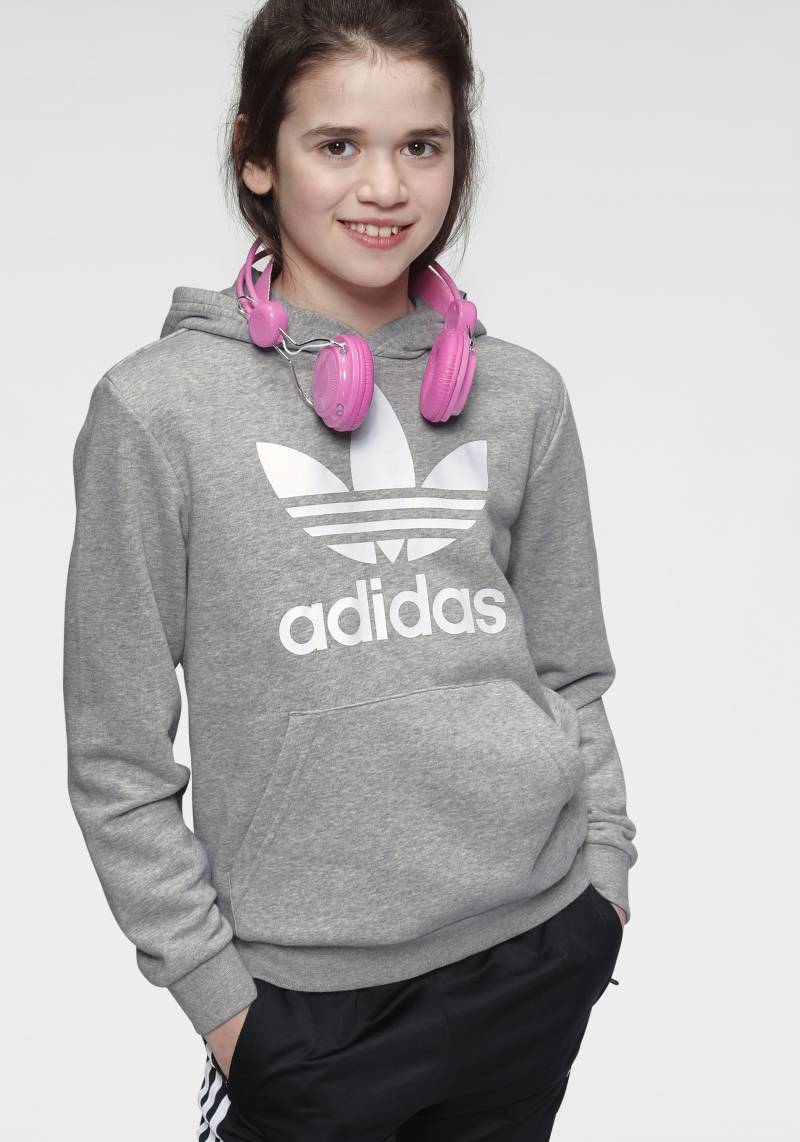 adidas Originals Kapuzensweatshirt »TREFOIL HOODIE«, Hoodie, Kapuzenpullover mit grossem Logoprint von adidas Originals