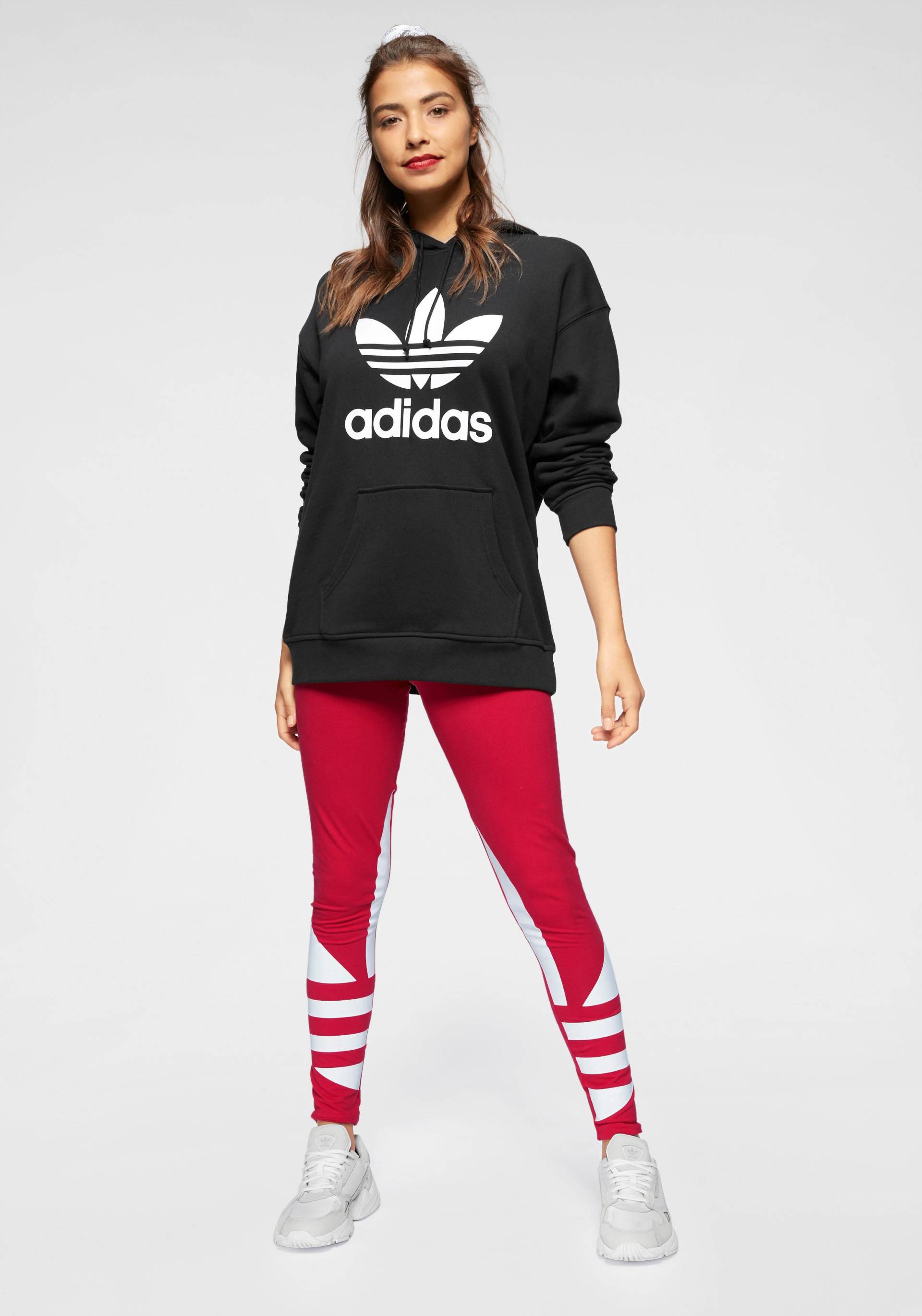 adidas Originals Kapuzensweatjacke »ADIDAS ADICOLOR TREFOIL HOODIE«, (1 tlg.) von adidas Originals