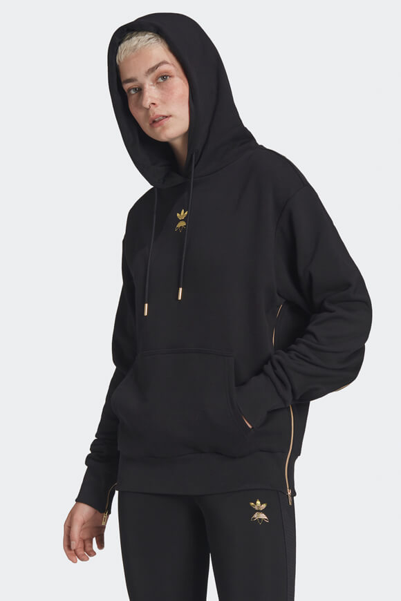 Adidas Originals Kapuzensweatshirt | Schwarz | Damen  | L von Adidas Originals