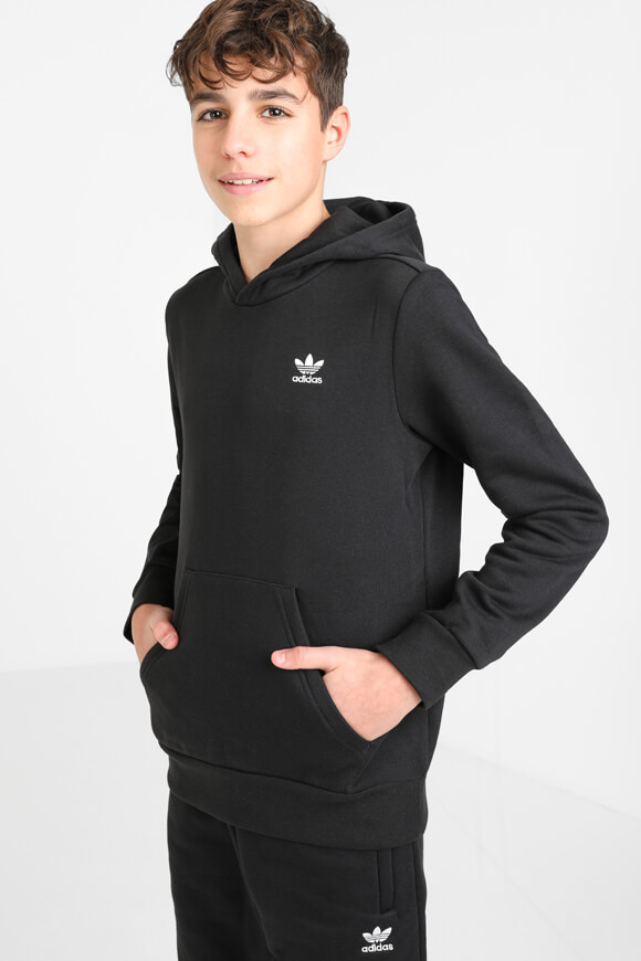 Adidas Originals Kapuzensweatshirt | Schwarz | Jungen  | 164 von Adidas Originals
