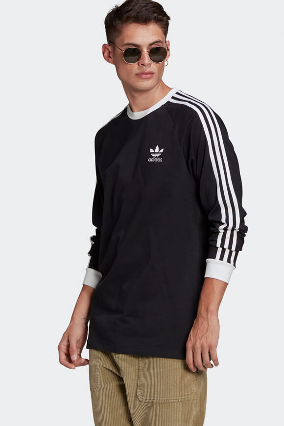 Adidas Originals Langarmshirt | Schwarz | Herren  | M von Adidas Originals